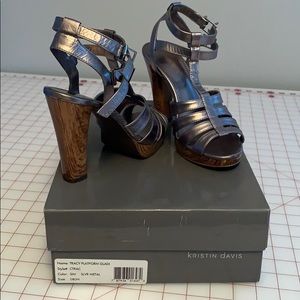 Kristin Davis Platform Gladiator Sandals